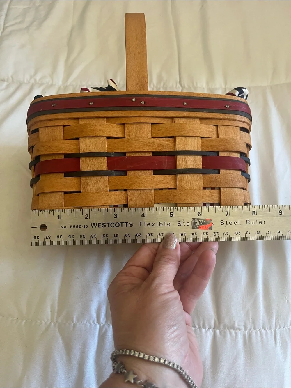 Longaberger All Americana Candle Basket